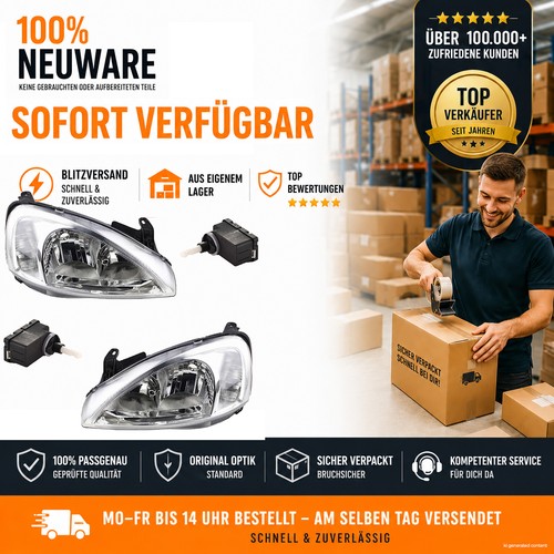 Scheinwerfer set halogen - scheinwerfer,